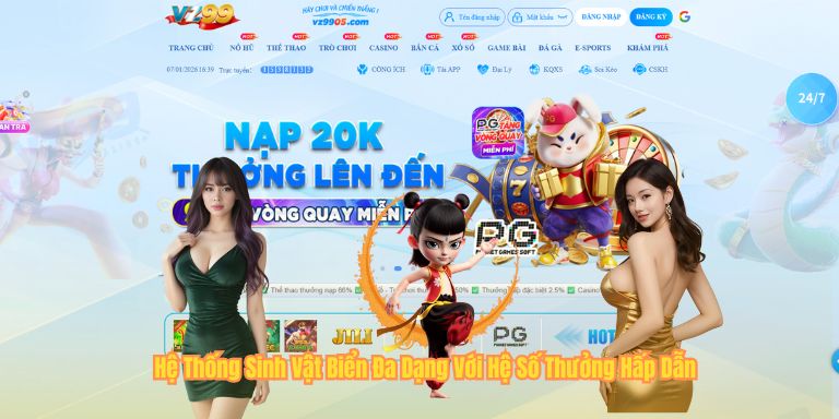 Bắn Cá Vua Hải Tặc - Cuộc Phiêu Lưu Săn Kho Báu Dưới Đáy Đại Dương Hệ Thống Sinh Vật Biển Đa Dạng Với Hệ Số Thưởng Hấp Dẫn
