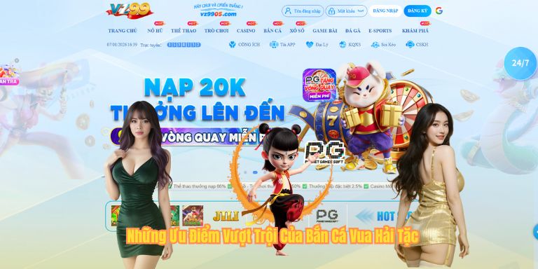 Bắn Cá Vua Hải Tặc - Cuộc Phiêu Lưu Săn Kho Báu Dưới Đáy Đại Dương Những Ưu Điểm Vượt Trội Của Bắn Cá Vua Hải Tặc
